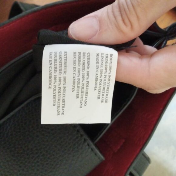 Black Steve Madden purse - Picture 3 of 5